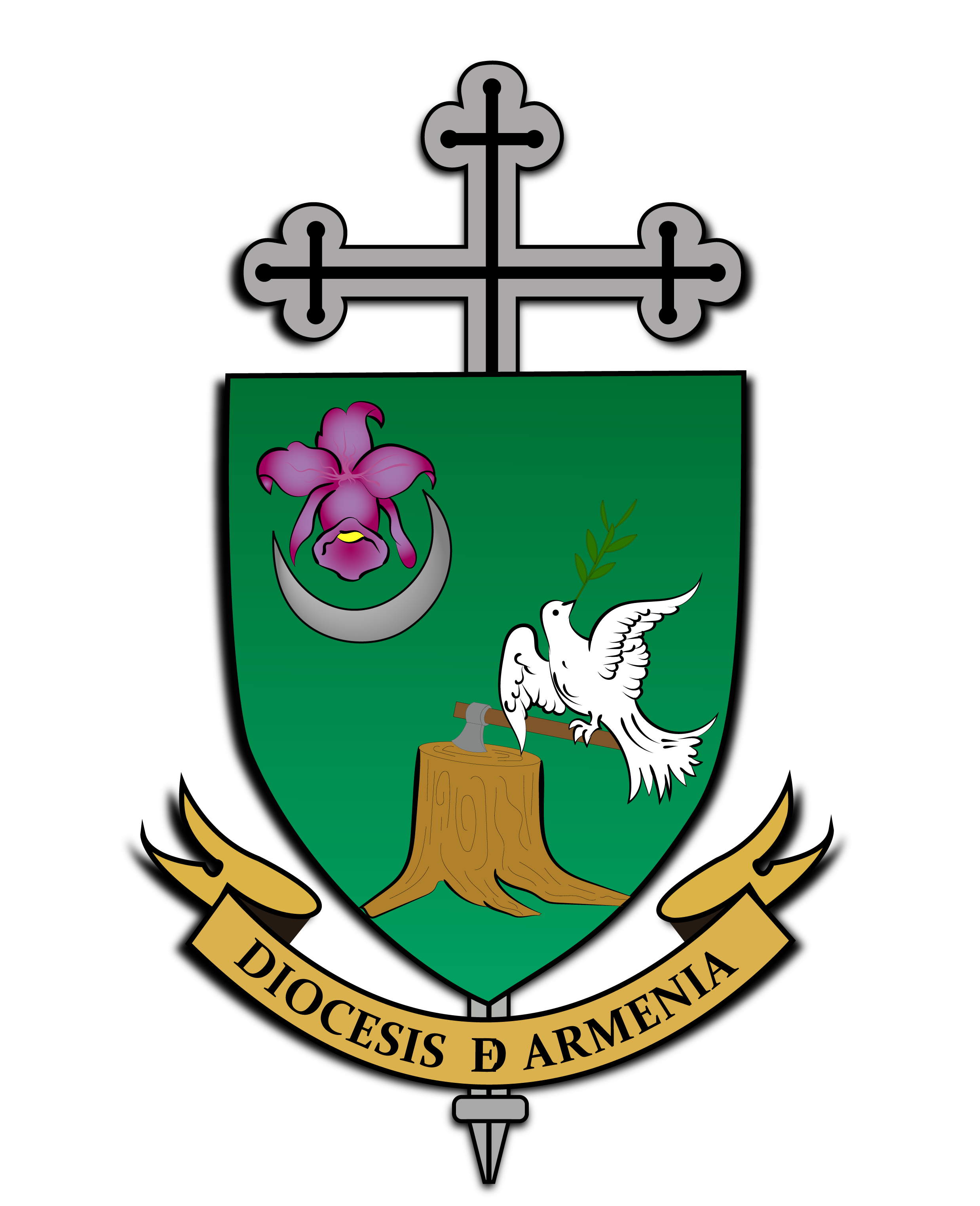 Escudo Diócesis de Armenia